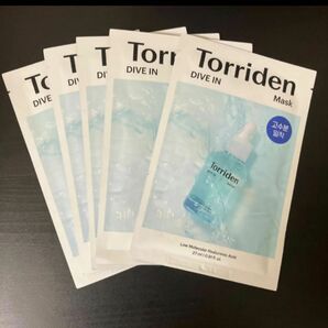 新品　Torriden トリデン　フェイスパック5枚