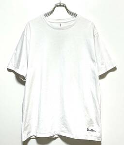 The DUFFER of ST.GEORGE BASIC AWESOME TEE（XL）白 ダファー オブ セントジョージ ベーシック ワンポイント 半袖 Tシャツ