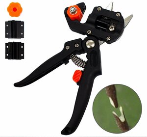  connection tree tongs pruning scissors gardening plant connection . tree branch connection .basami pruning . thickness .3 type adjustment possibility change blade attaching garden gardening branch cut .
