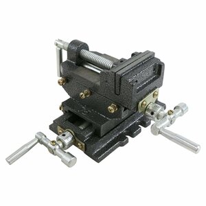 2 axis sliding Cross table vise opening 65mm drill press milling machine lathe desk vise clamp fixation work metalworking drilling 