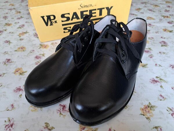Simon 革製安全靴サイズ 25EEE 新品長期保管品
