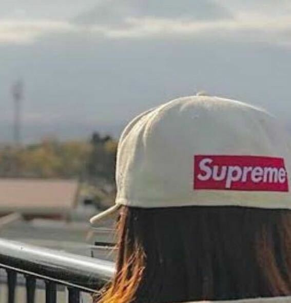 59.6 7 1/2 Supreme リバース ボックスロゴ ニューエラ 白 シュプリーム reverse Box Logo New Era キャップ 