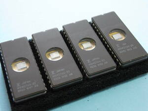 ★ FUJITSU . EPROM. MBM2764.８個セット. 未使用品 (消去確認済み) A-379 ★