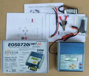 *HYPERION*EOS-0720iNET* charger * box * manual 