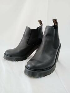 DR MARTENS　ドクターマーチン　チェルシーブーツ　サイドゴア　 レザー　ブラック　美品