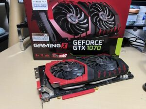 MSI GeForce GTX 1070GAMING グラフィックボード NVIDIA 