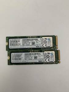 I-4 SAMSUNG MZVLB256HAHQ-000L7 256GB NVMe M.2 2枚セット 