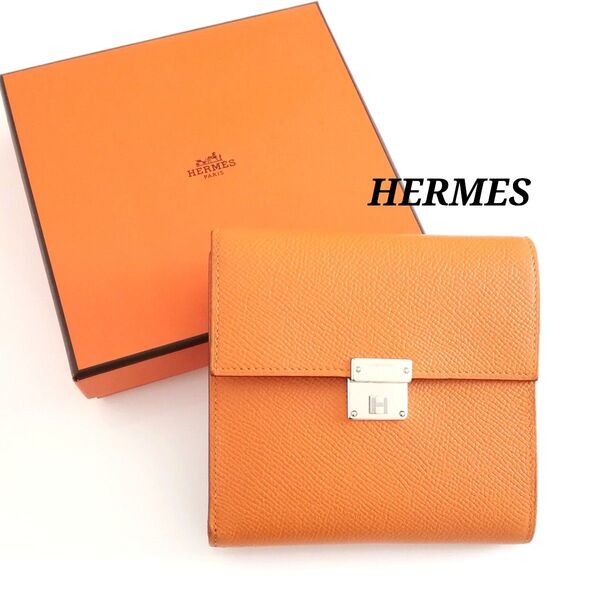HERMES エルメス クリック12 三つ折り財布