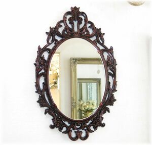 [ free shipping!]* super-discount prompt decision!* new goods * antique style dressing up . design ornament mirror 