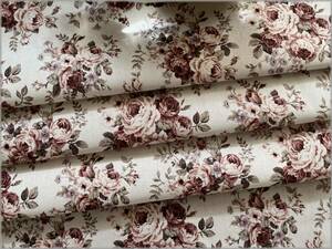 mets*5m* antique rose rose *si- chin g*ivory* cotton *2A