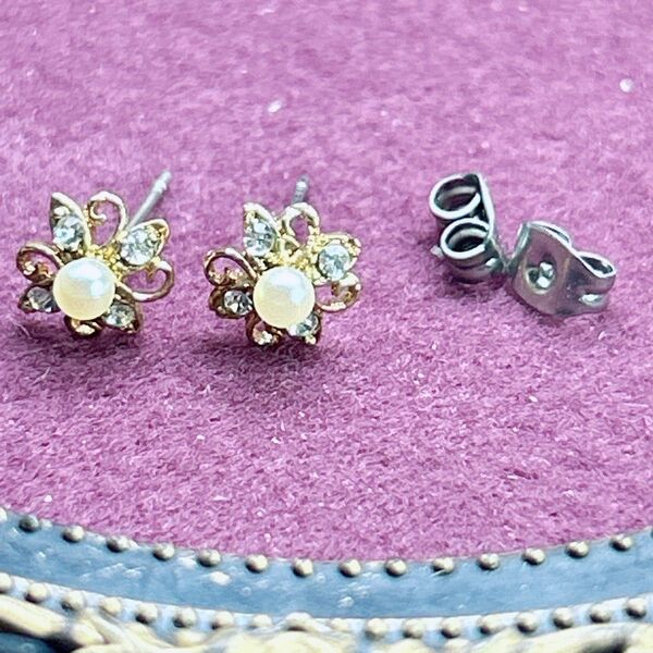 ヴィンテージ パールピアス ピアス イヤリング
