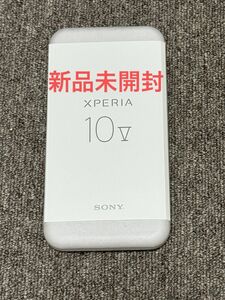 【新品未開封】SONY Xperia10 V XQ-DC44 ホワイト128GB