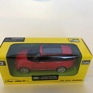 TOP Mark LAND ROVER ランドローバー RANGE ROVER レンジローバー レッド 赤 ダイキャスト コレクション 新品 DIE CAST ミニカー 車