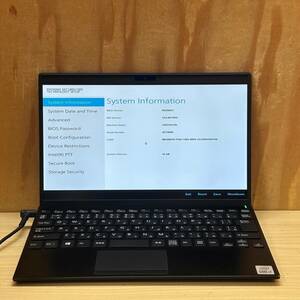 BIOS確認済み◆VAIO VJPJ13◆Core i7-1065G7◆メモリ16GB◆ストレージ欠品