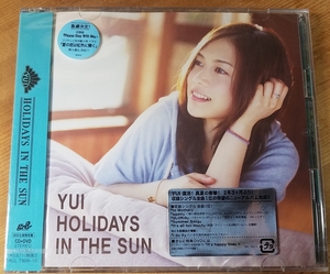 ♪YUI【HOLIDAYS IN THE SUN(初回生産限定盤)】CD+DVD♪未開封品