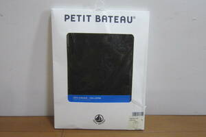 新品B品 PETIT BATEAU プチバトー Vネック半袖Tシャツ 黒 メンズサイズXS O2405E