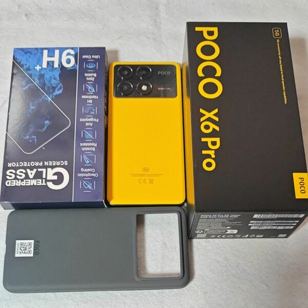 POCO X6 Pro 256GB　メモリ8GB イエロー　グローバル版