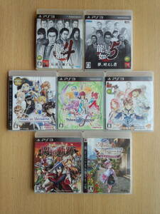 PS3 soft set sale 7ps.@ all normal operation letter pack post service plus quick shipping free shipping 