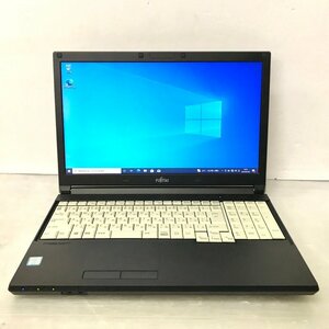 ●15.6型ビジネスノート 第7世代i3 快適SSD 富士通 LIFEBOOK A577/P (Core i3-7100U 2.4GHz/4GB/SSD 128GB/DVD/Wi-Fi/Windows10 Pro)