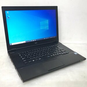 ●15.6型ビジネスノート 快適メモリ NEC VersaPro VK23TX-U (Core i5-6200U 2.3GHz/8GB/500GB/DVD/Wi-Fi/Webカメラ/Windows10)