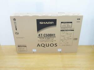 SHARP　AQUOS　4K　4T-C50BH1　シャープ　50インチ液晶テレビ　未使用　らくらく家財宅急便