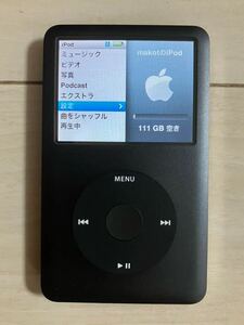 アップル iPod classic 120GB 本体 アイポッド クラシック 動作品 初期化 最終モデル 海外モデル A1238 MB565 apple 送料無料