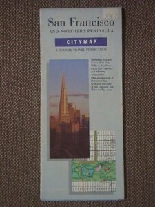 San Francisco and Northern Peninsula CityMap (SFNP) - H.M. Gousha 1989