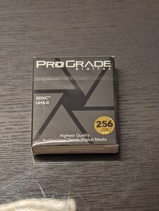 新品未開封 ProGrade Digital (プログレードデジタル) 【SDXC UHS-II V60】 GOLD 256GB 正規輸入品