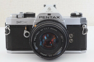 PENTAX MX＋M 50mm F1.7　シャッター,露出計作動,モルト張り替え済 ジャンク
