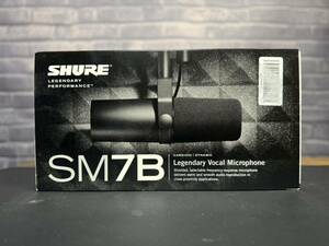 [中古美品]SHURE SM7B ダイナミックマイク シュア レコーディング機器 国内正規品