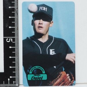 96年カルビー東京スナック プロ野球カードNo.130 レアブロック【吉武 真太郎 投手 福岡ダイエー ホークス】平成8年 1996年 当時物おまけ