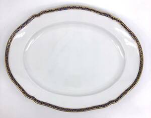 【中古・長期保管品】リチャードジノリ プレート 大皿 約34.5cm（管15607）