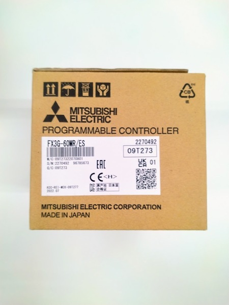 正規代理店購入 三菱電機 シーケンサ FX3G-60MR/ES