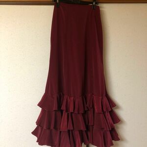 フラメンコ衣装スカート