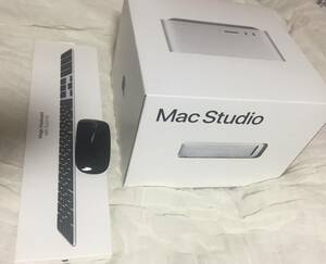 【超美品】Mac Studio (Apple M1Max MEM 32GB SSD 512GB）マック専用キーボド＆マウス＆ソフト（Final Cut など付属）