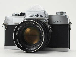 ★訳あり大特価★ ミノルタ MINOLTA SR-1 ボディ 55mm 単焦点レンズセット #TA5122 