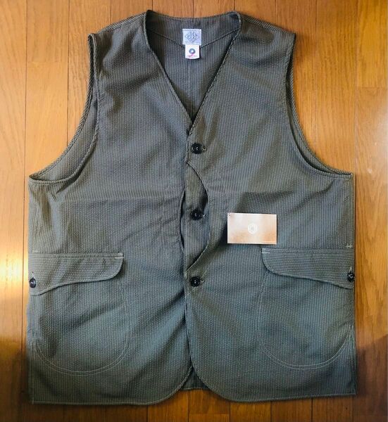 ポストオーバーオールズ POST O'ALLS OVERALLS ロイヤルトラベラー ベスト Royal Traveler