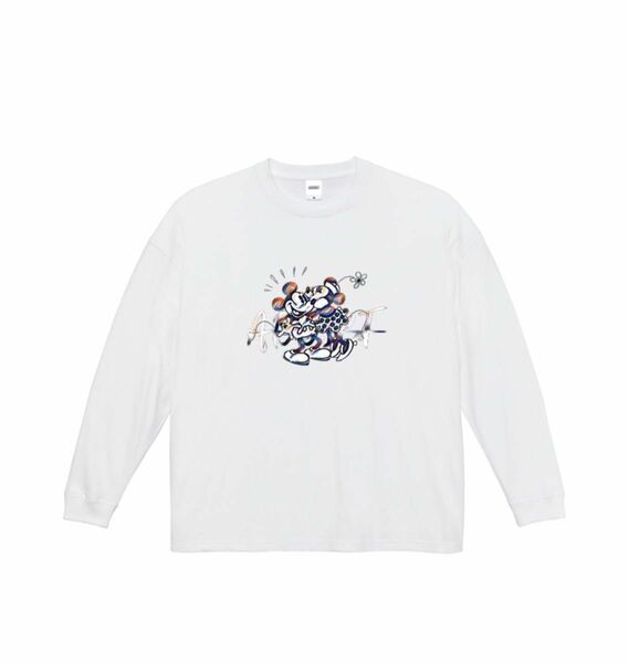 A.D.D.I.C.T. -Sneakers- ミッキーマウス　Mickey Mouse ロンT 