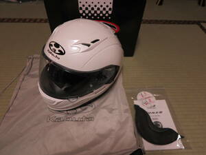 OGKカブト　カムイ3　KAMUI3　フルフェイスヘルメット　XLサイズ　パールホワイト