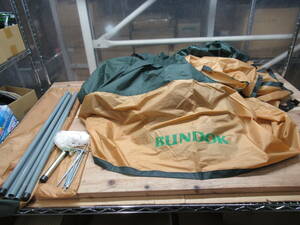 BUNDOK バンドック ミニヘキサゴン タープ UVカット BDK-25 アウトドア キャンプ テント 管理6HY0601B