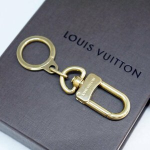 定型外送料無料 USED品・保管品 Louis Vuitton ルイヴィトン M62698 アノクレ キーリング キーホルダー ゴールド 外箱付