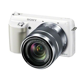  б/у 1 год гарантия прекрасный товар SONY NEX-F3 линзы комплект белый 