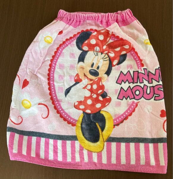 ディズニー ミニー ラップタオル 60㎝ 巻きタオル