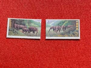 中国切手　未使用　1995年/1995ー11J/中タイ国交正常化20周年/2種完