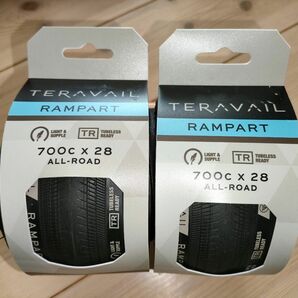 【2本セット】Teravail Rampart 700 x 28 TUBELESS READY テラベイル ランパート