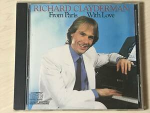 RICHARD CLAYDERMAN - FROM PARIS WITH LOVE 85年 初期US盤