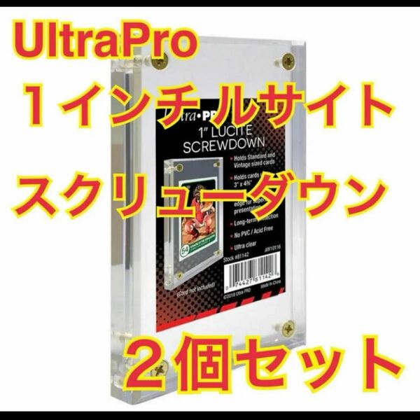 UltraPro １インチ　ルサイト　スクリューダウン　２個セット