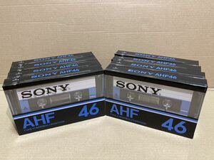 SONY　AHF　46　8本　未開封　未使用　カセットテープ