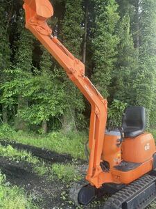 日立 ミニユンボ EX8-2B家庭菜園 HITACHI バックホー油圧ショベル　群馬県中古 重機建機　1238時間