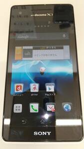 スマホ　ドコモ　XPERIA　SO-01E　白ロム